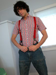 unbuttoning